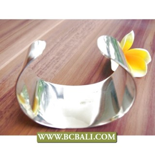 Cuff  Bracelets Silver Alpaka Bali